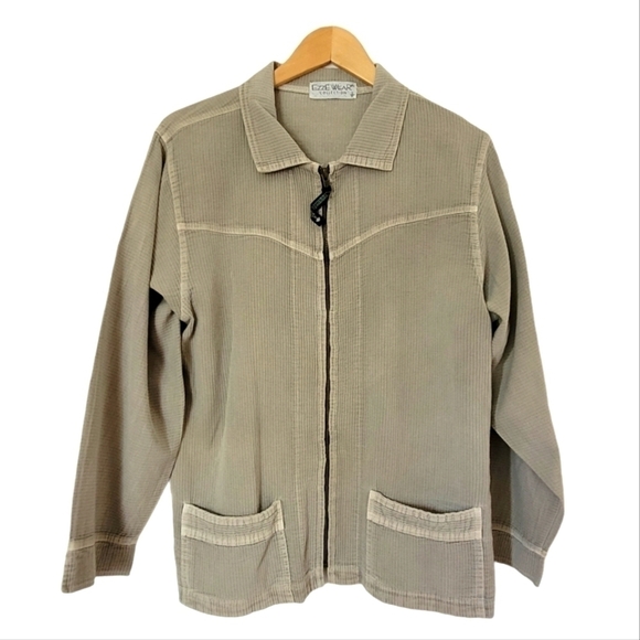 EZZE Wear Zipper Cotton Jacket | size SMALL - Picture 1 of 6